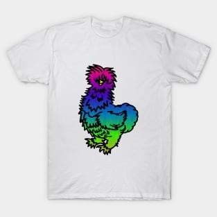 Psychedelic Silkie Chicken T-Shirt